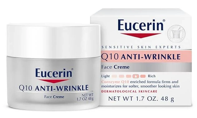 Eucerin Q10 Anti-Wrinkle Sensitive Skin Cream Review